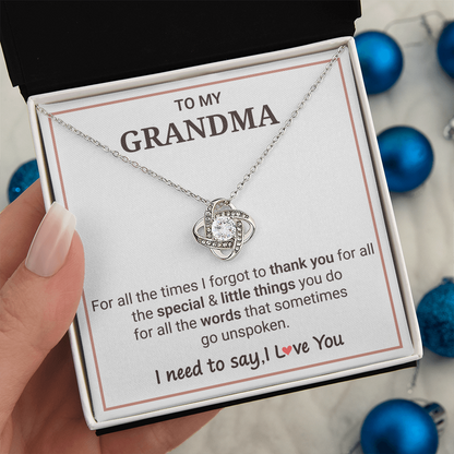 Necklace For Grandma - Best Gifts For Grandma, Gift For Nana