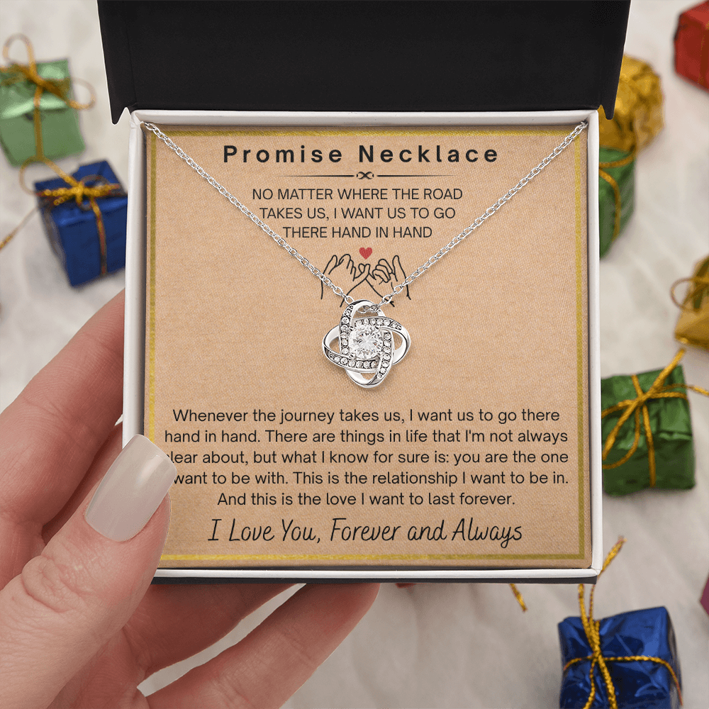 Promise Necklace For My Wife, Promise Necklaces Gift For Soulmate