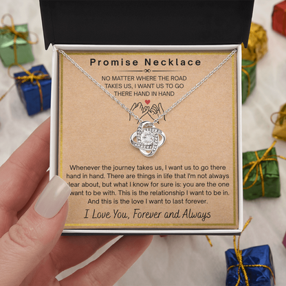 Promise Necklace For My Wife, Promise Necklaces Gift For Soulmate