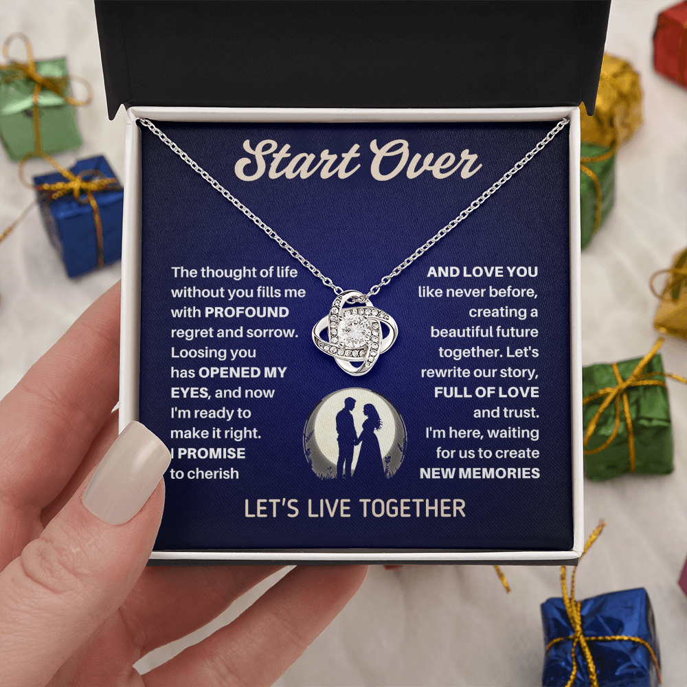 To My Wife Necklace From Husband, Birthday Gifts for Girlfriend