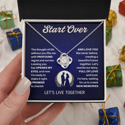 To My Wife Necklace From Husband, Birthday Gifts for Girlfriend