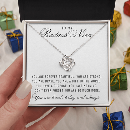Aunt Niece Necklace, Birthday Gifts for Niece