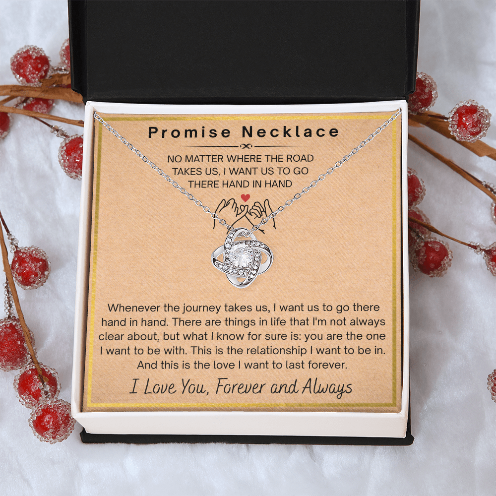 Promise Necklace For My Wife, Promise Necklaces Gift For Soulmate