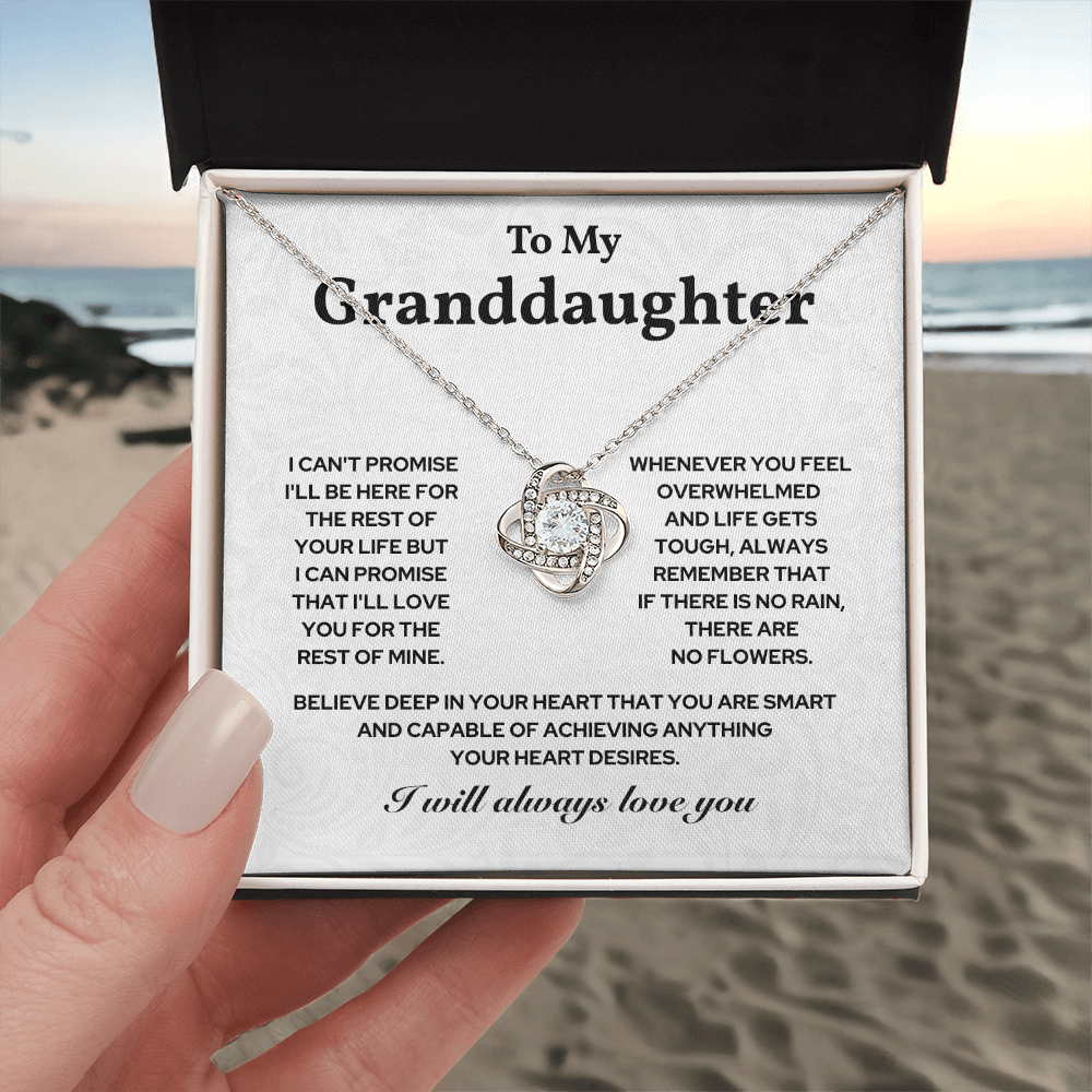 Granddaughter Necklace, Every sparkle whispers her name