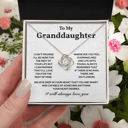 Granddaughter Necklace, Every sparkle whispers her name