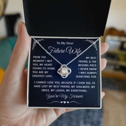 To My Future Wife Necklace - Best Engagement Gifts