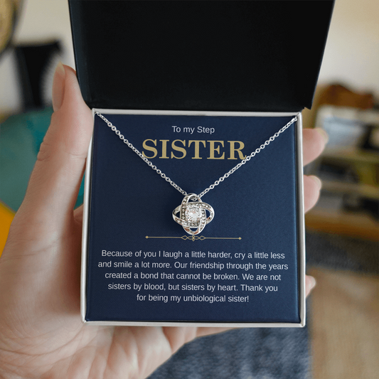Necklace for Bonus Sister, A Necklace That Brings Light to Every Moment