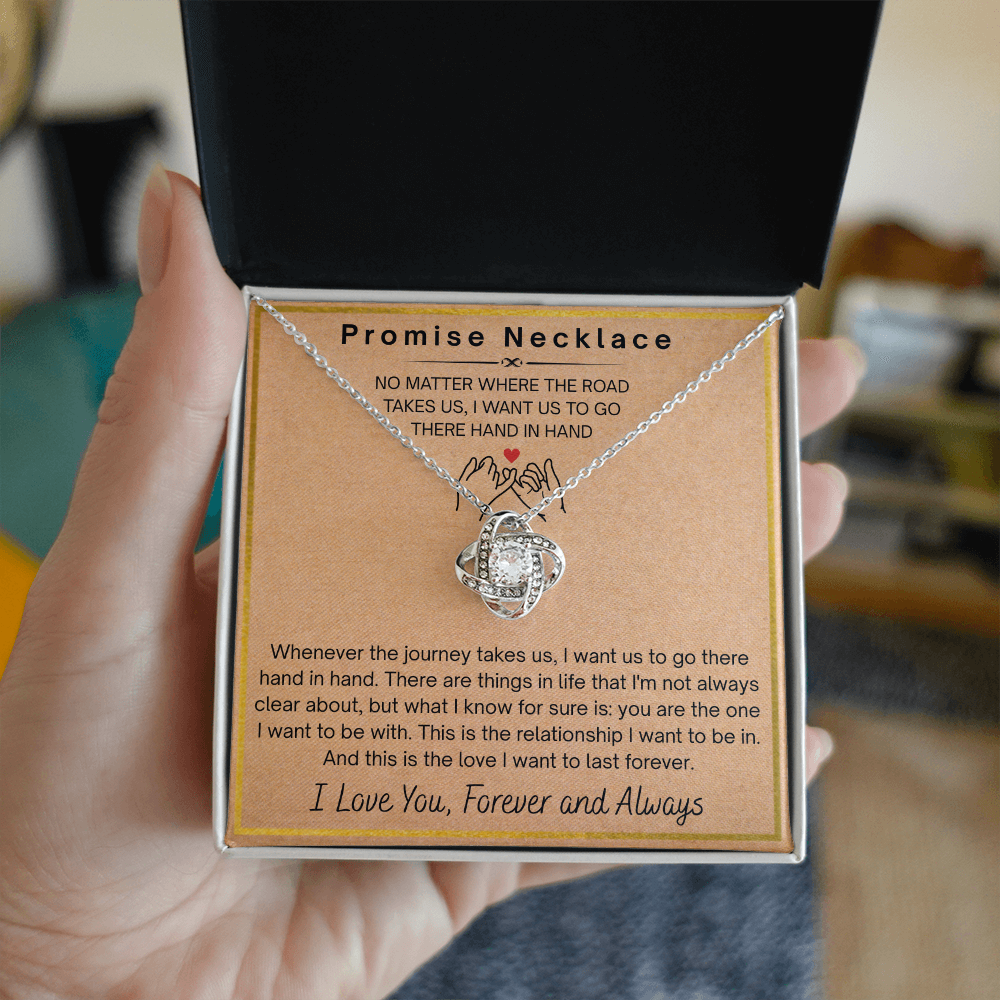Promise Necklace For My Wife, Promise Necklaces Gift For Soulmate