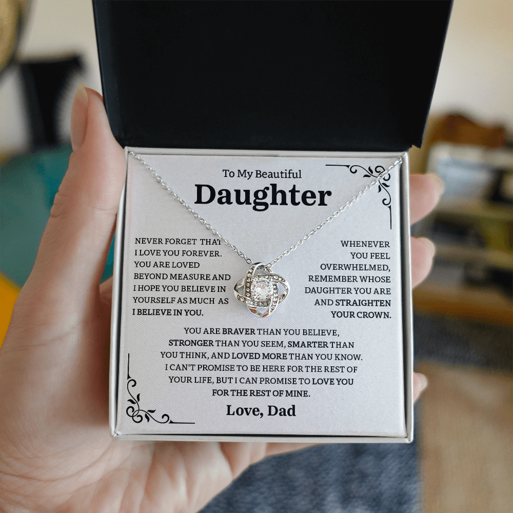 Gift For Daughter from Dad - Valentines Day Gift For Daughter
