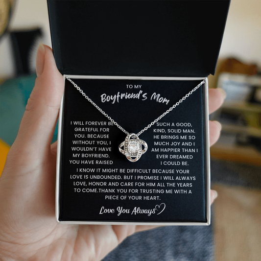 Gift to My Boyfriend's Mom Necklace – Perfect for Mother's Day