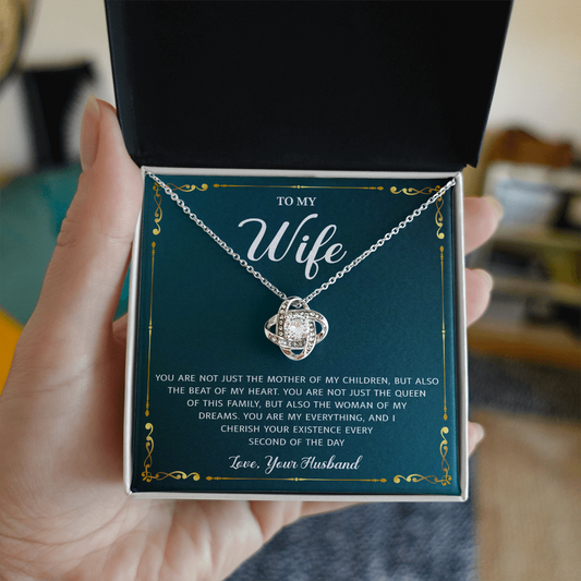 Anniversary Gift Ideas for Her, White Gold Necklace for Women