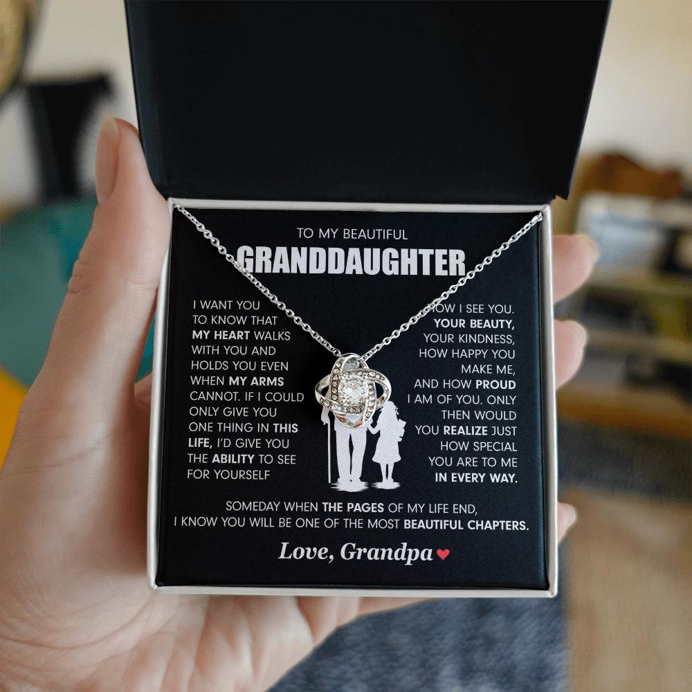 Granddaughter Necklace, Granddaughter Gifts from Grandma