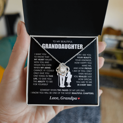 Granddaughter Necklace, Granddaughter Gifts from Grandma