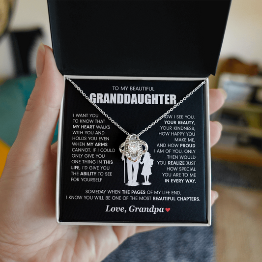 Granddaughter Necklace, Granddaughter Gifts from Grandma