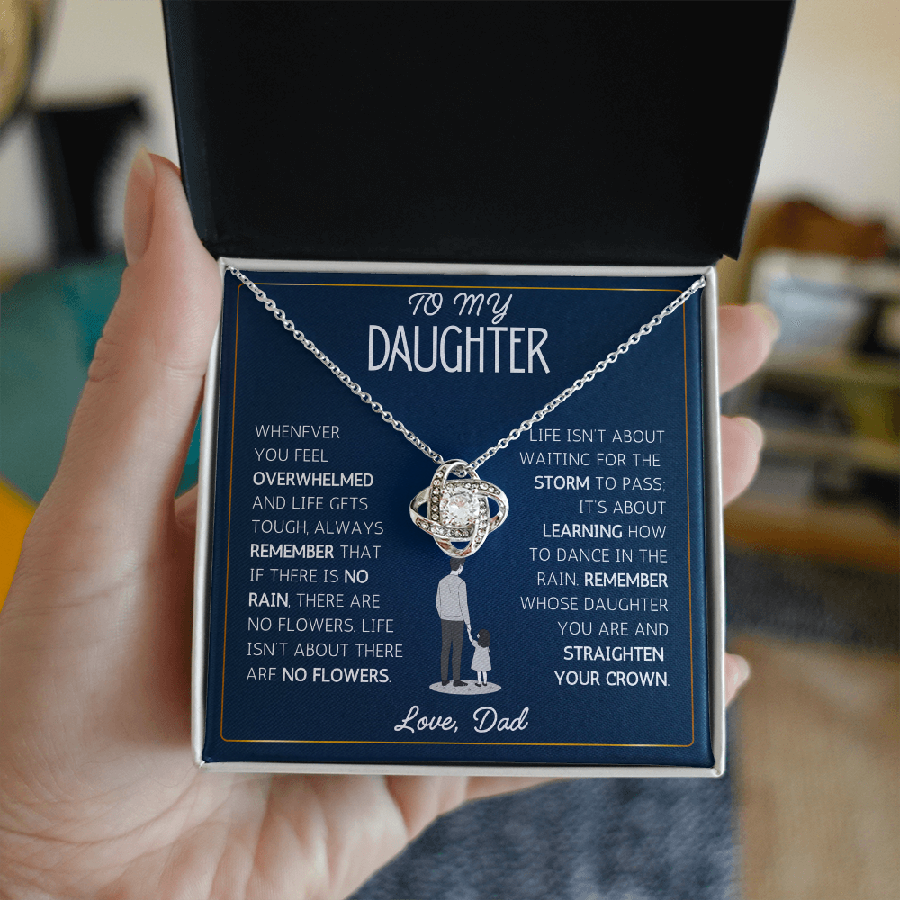 Mother Daughter Necklace, She shines without even trying in this piece