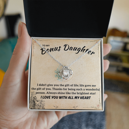 Jewelry Gifts for Stepdaughter at Wedding, Necklaces for Stepdaughter From Stepdad