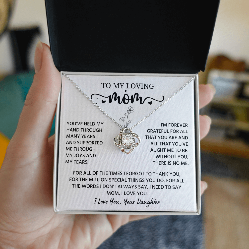 Necklace For Mom from Son, When Your Mom Wears It, She shines brighter