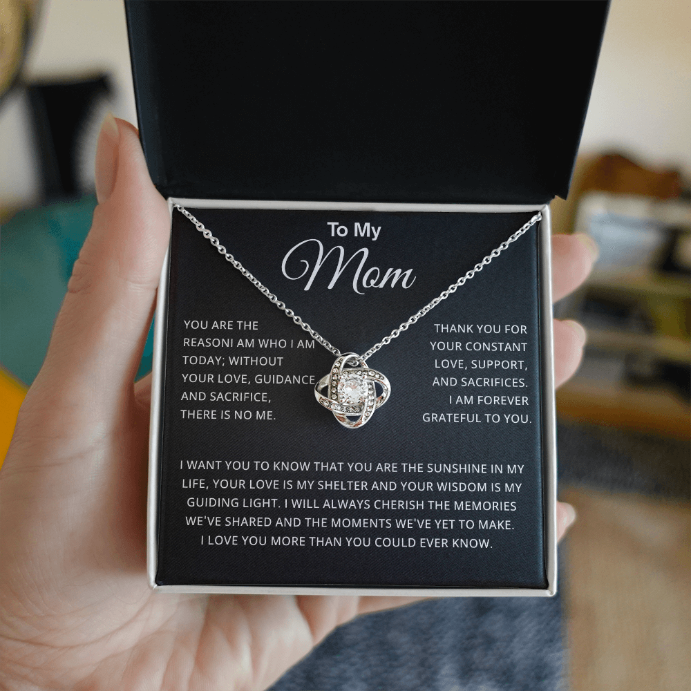 To My Mom Love & Gratitude Gift, Thank You for Making Me Who I Am