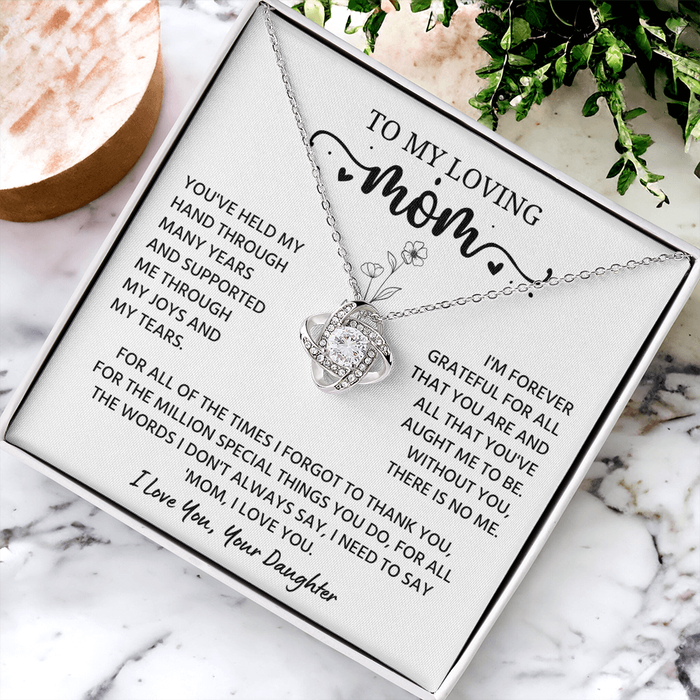Necklace For Mom from Son, When Your Mom Wears It, She shines brighter