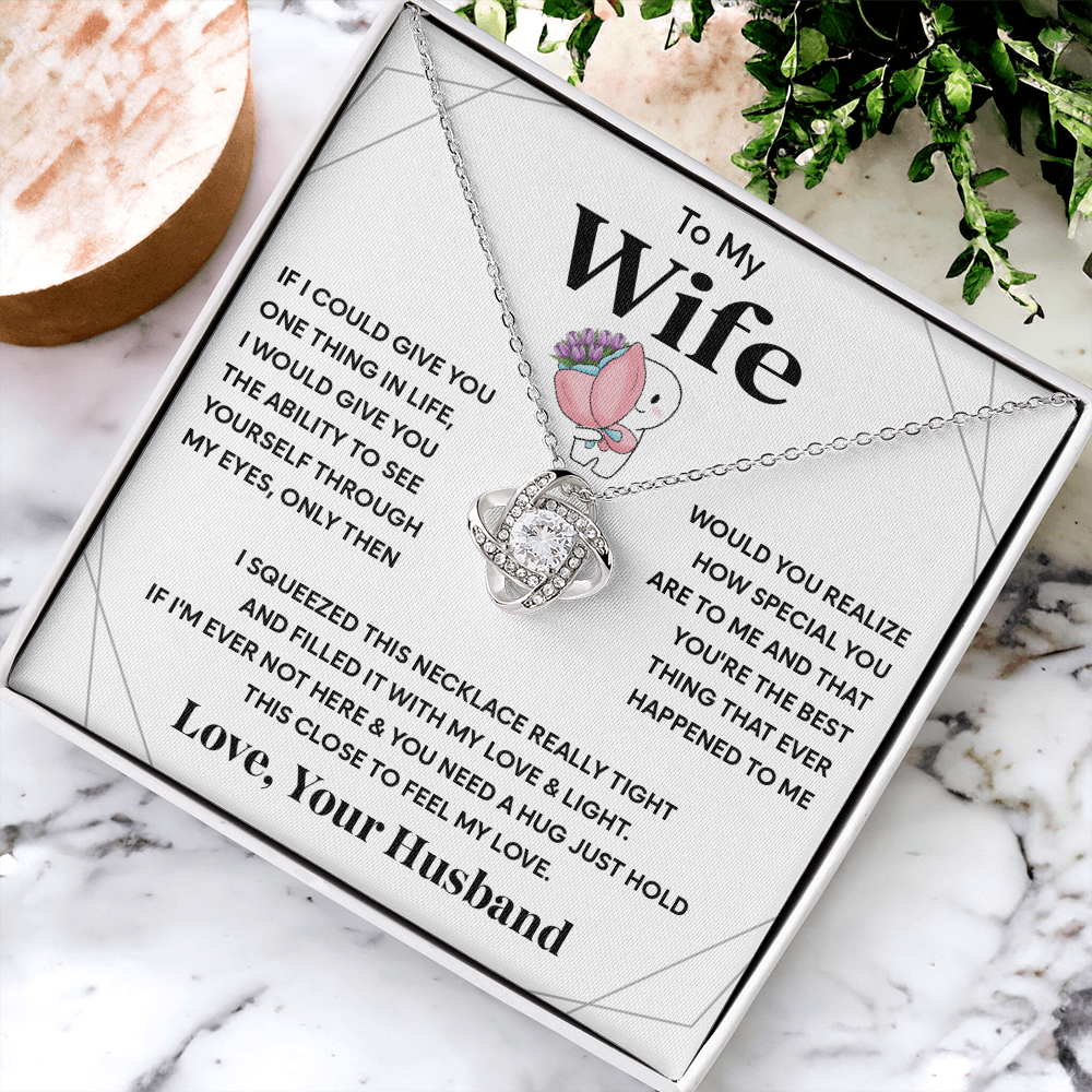 Wife Necklace Jewelry, Birthday Gifts For Her