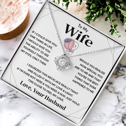 Wife Necklace Jewelry, Birthday Gifts For Her