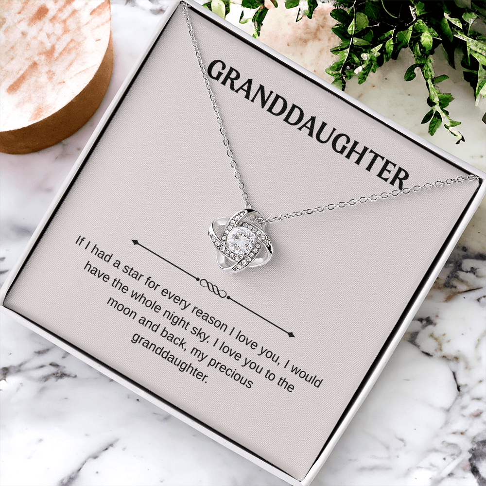 Grandma and Granddaughter Necklace, Necklaces for Granddaughters