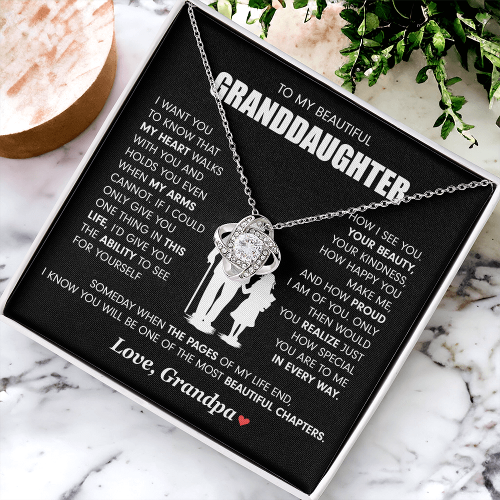 Granddaughter Necklace, Granddaughter Gifts from Grandma