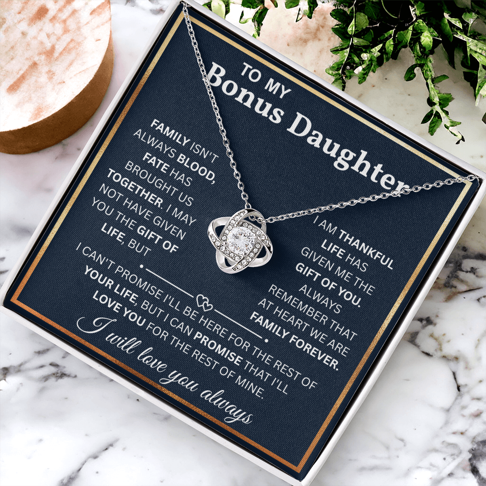 Bonus Daughter Gifts from Stepdad, Jewelry Gifts For Stepdaughter