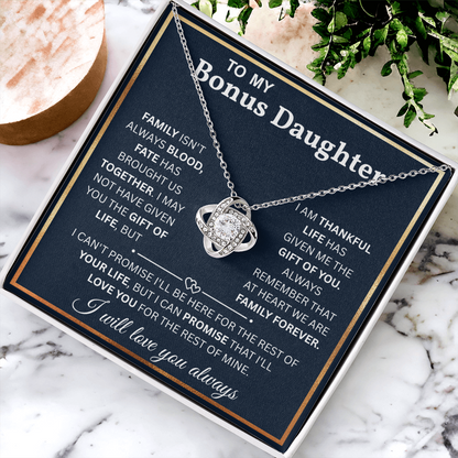 Bonus Daughter Gifts from Stepdad, Jewelry Gifts For Stepdaughter