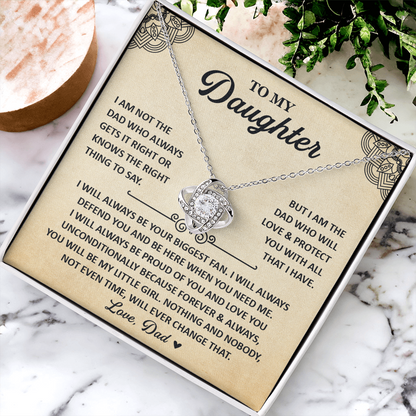 Daughter Necklace From Mom, Birthday gifts for daughter