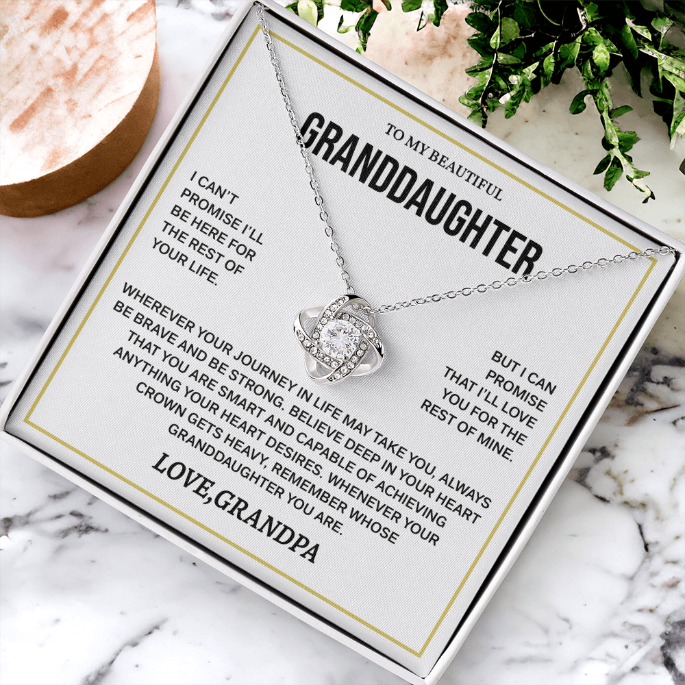 Granddaughter Necklace from Grandma, Birthday Gifts