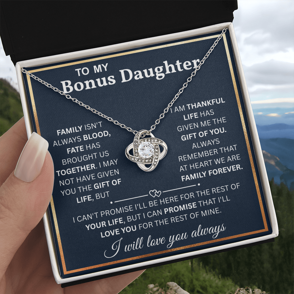 Bonus Daughter Gifts from Stepdad, Jewelry Gifts For Stepdaughter