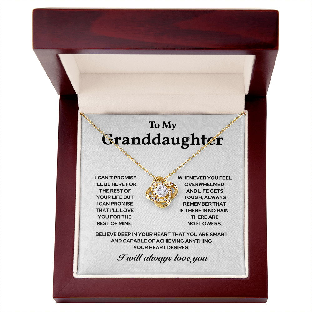 Granddaughter Necklace, Every sparkle whispers her name