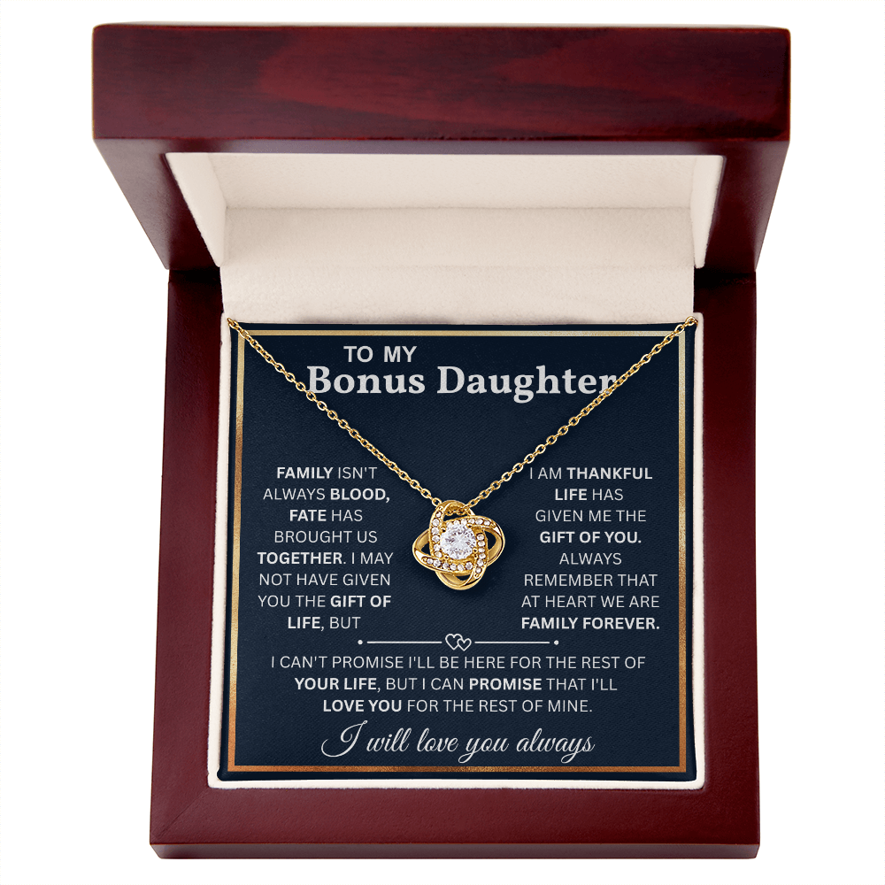 Bonus Daughter Gifts from Stepdad, Jewelry Gifts For Stepdaughter