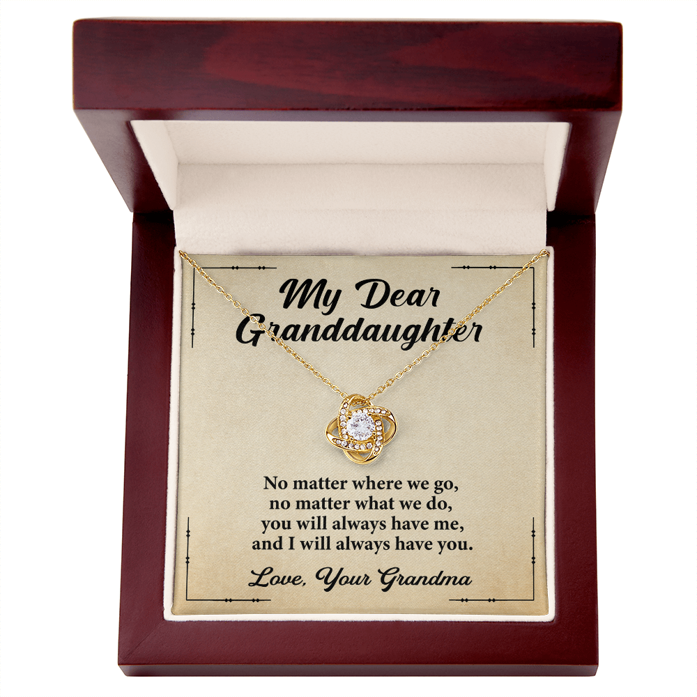 Special Gifts for Granddaughters, Granddaughter and Grandma Necklace, Birthday Gifts for Granddaughter, Granddaughter Necklace