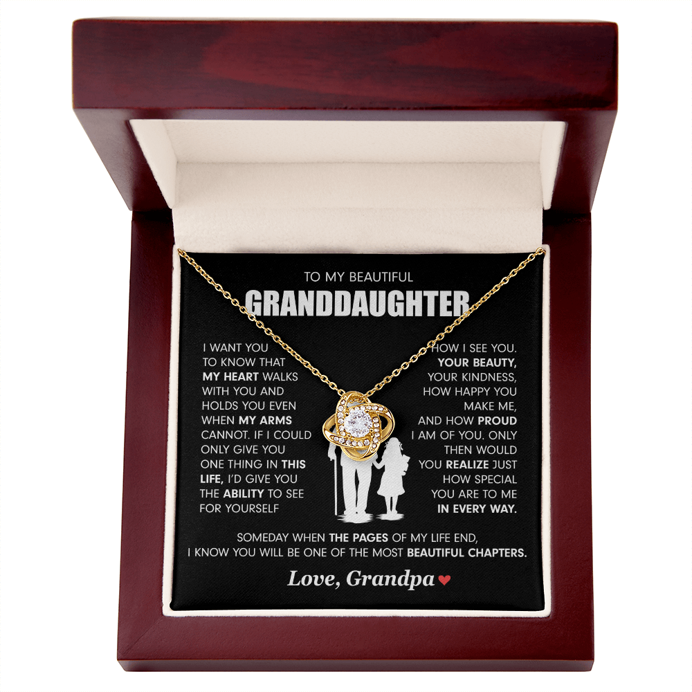 Granddaughter Necklace, Granddaughter Gifts from Grandma