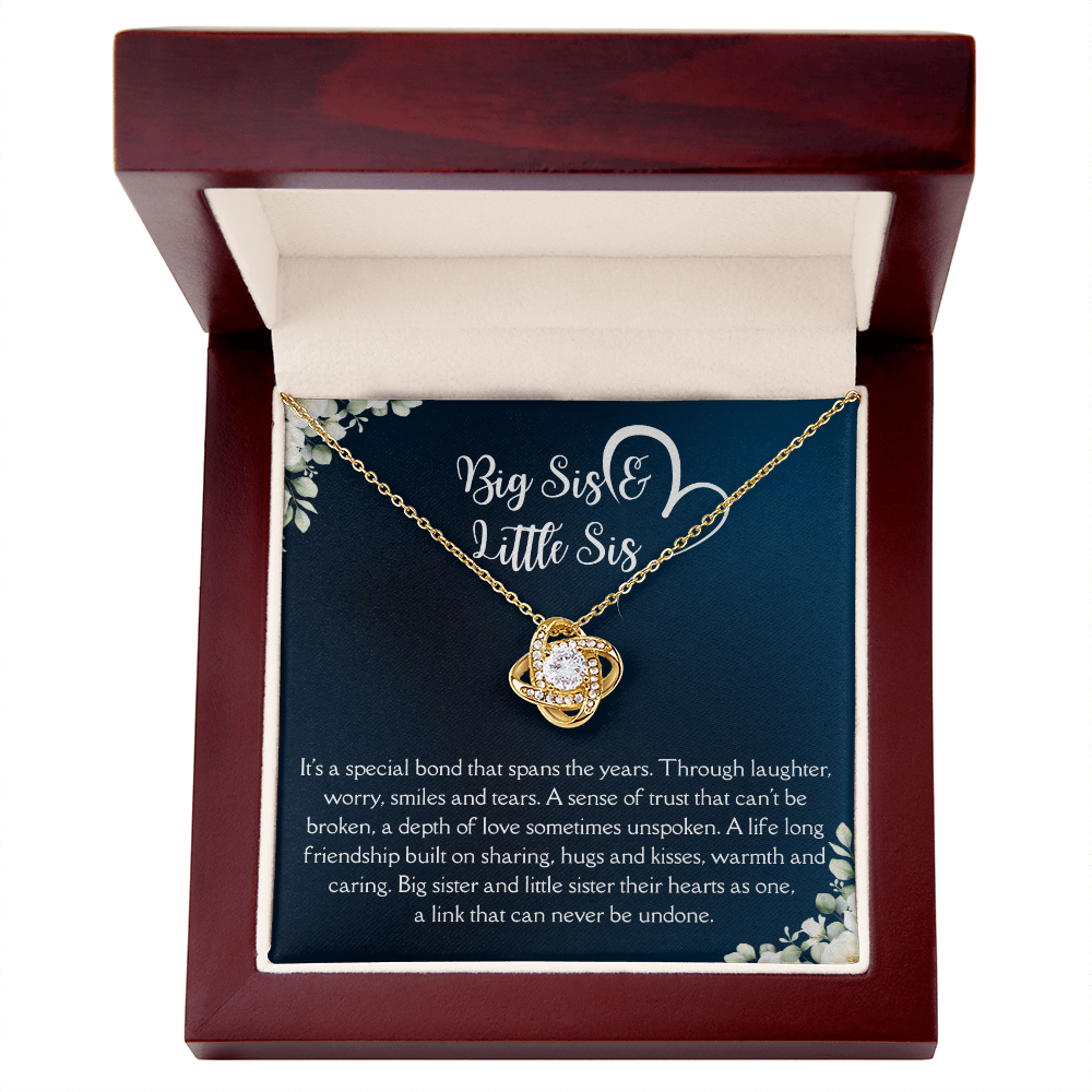 Sister Necklace Gifts From Brother, Birthday Gifts For Sister