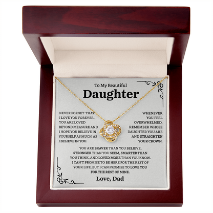 Gift For Daughter from Dad - Valentines Day Gift For Daughter