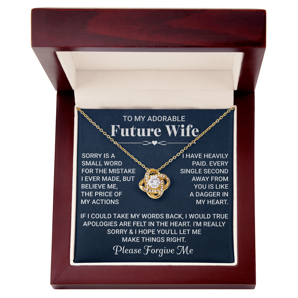 To My Future Wife Necklace - Necklaces For Girlfriend