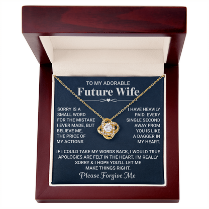 To My Future Wife Necklace - Necklaces For Girlfriend