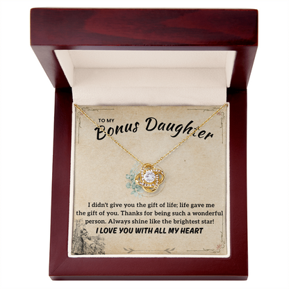 Jewelry Gifts for Stepdaughter at Wedding, Necklaces for Stepdaughter From Stepdad