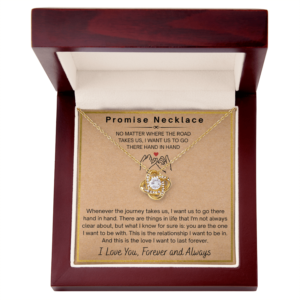 Promise Necklace For My Wife, Promise Necklaces Gift For Soulmate