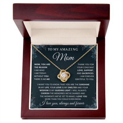 Mother's Day Necklace From Son, Pendant Jewelry for Mother From Daughter