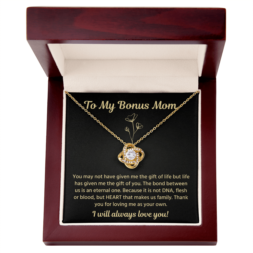 Stepmom Birthday Gifts, 14k White Gold Necklace