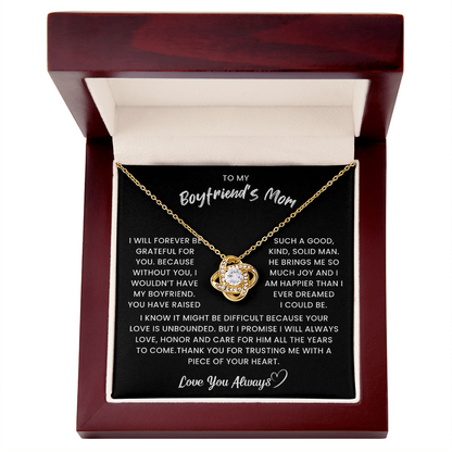 Gift to My Boyfriend's Mom Necklace – Perfect for Mother's Day