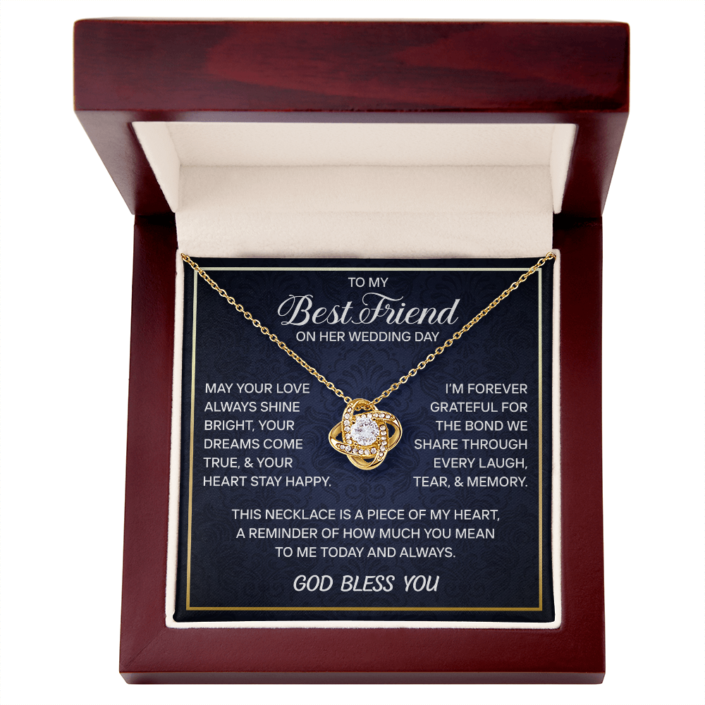 Pendant Necklaces For Best Friend - Wedding Gift For Her