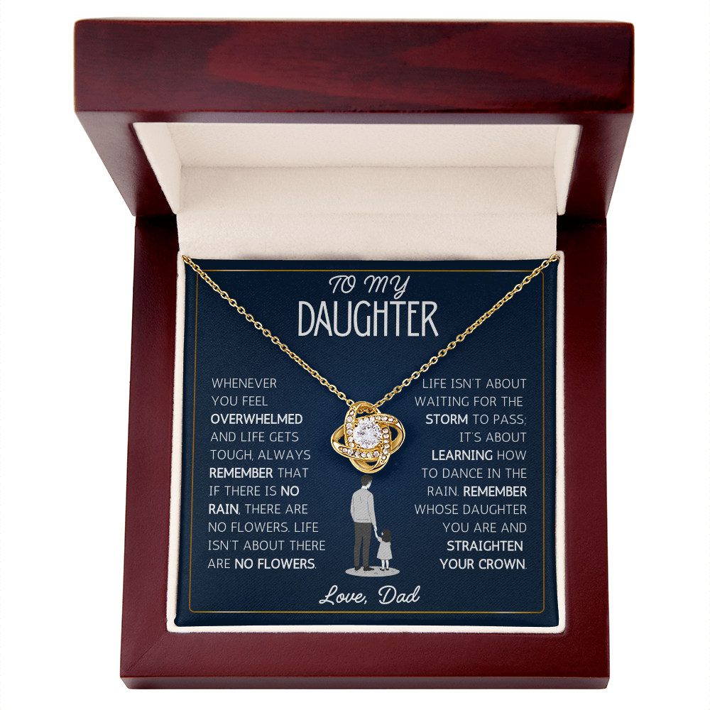 Mother Daughter Necklace, She shines without even trying in this piece