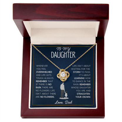 Mother Daughter Necklace, She shines without even trying in this piece