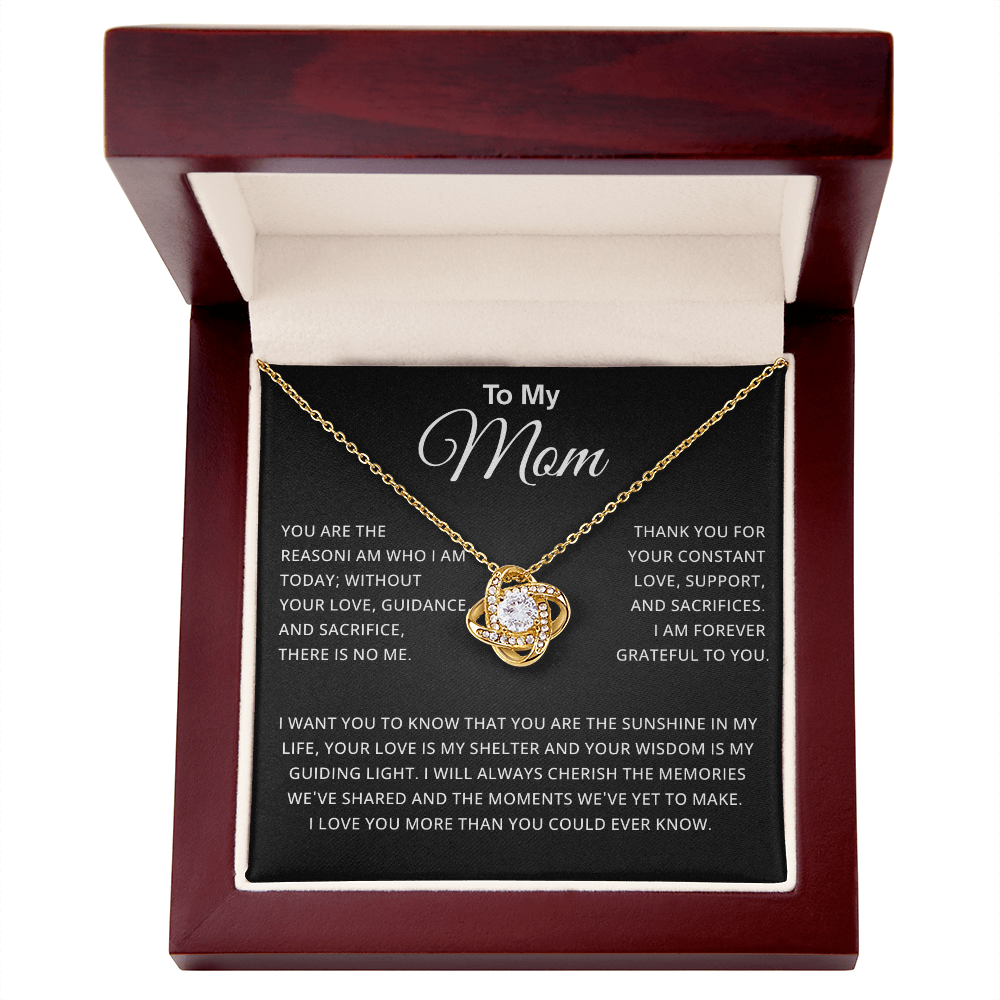 To My Mom Love & Gratitude Gift, Thank You for Making Me Who I Am