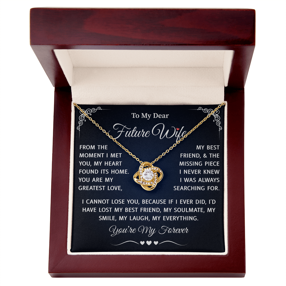 To My Future Wife Necklace - Best Engagement Gifts